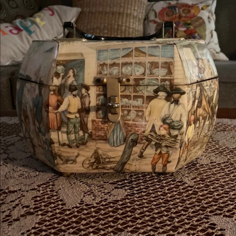 Vintage Decoupage purse